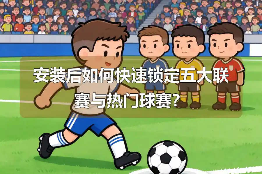 安装后如何快速锁定五大联赛与热门球赛？
